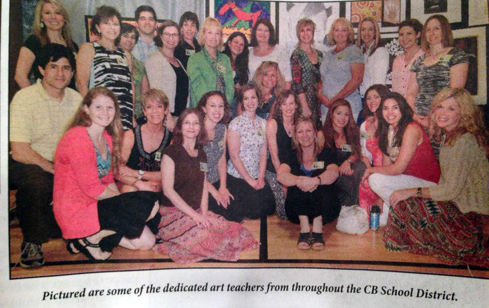 Can you find your art teacher?